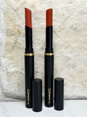 ⭐ MAC POWDER KISS VELVET BLUR SLIM STICK LIPSTICK DUO